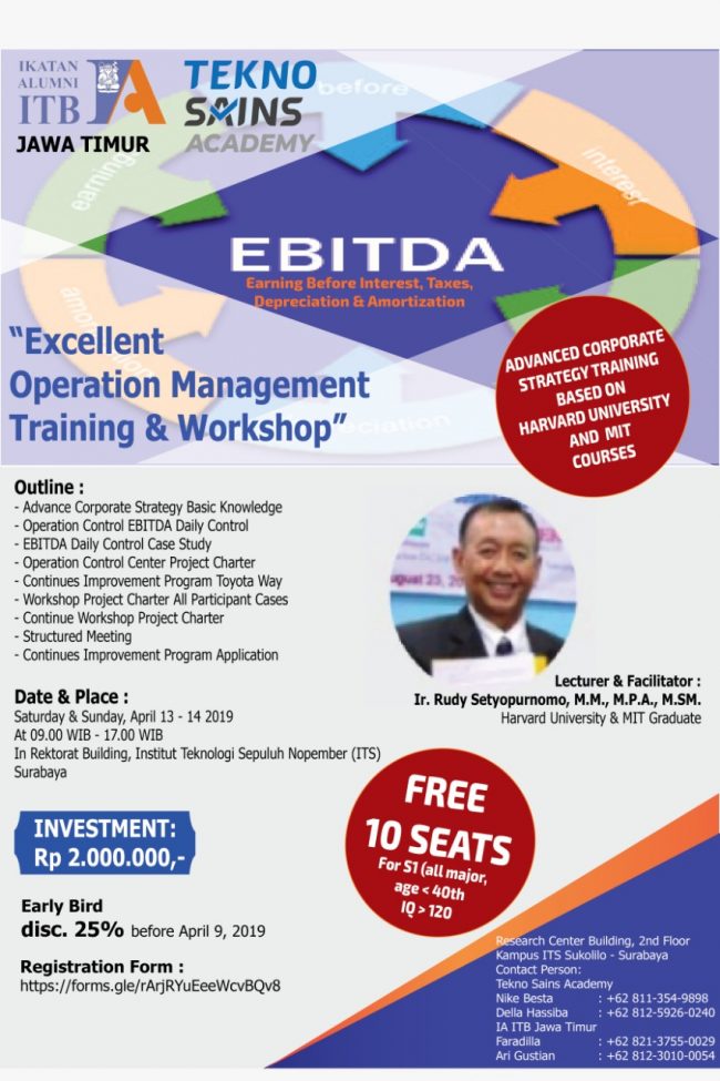 Excellent Operation Management Training & Workshop